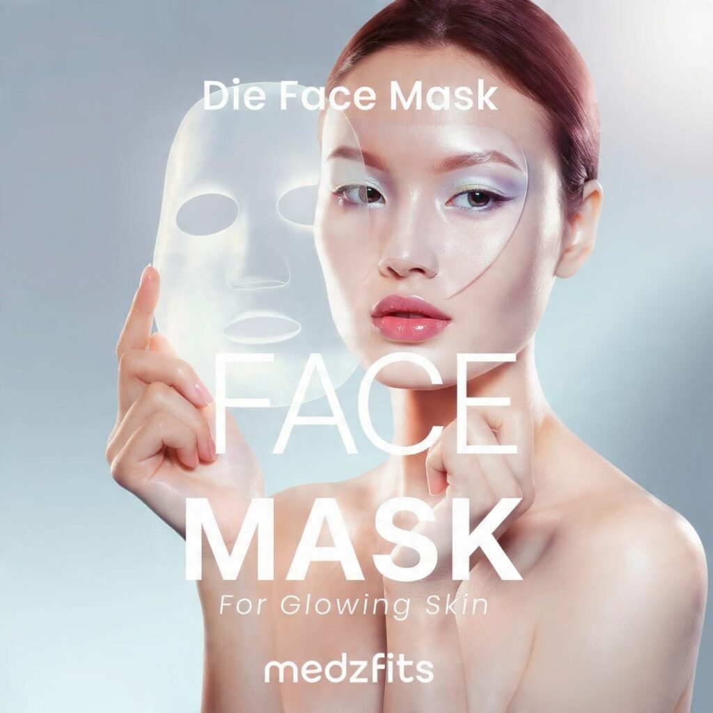 woman using sheet face mask for glowing skin diy face masks for glowing skin