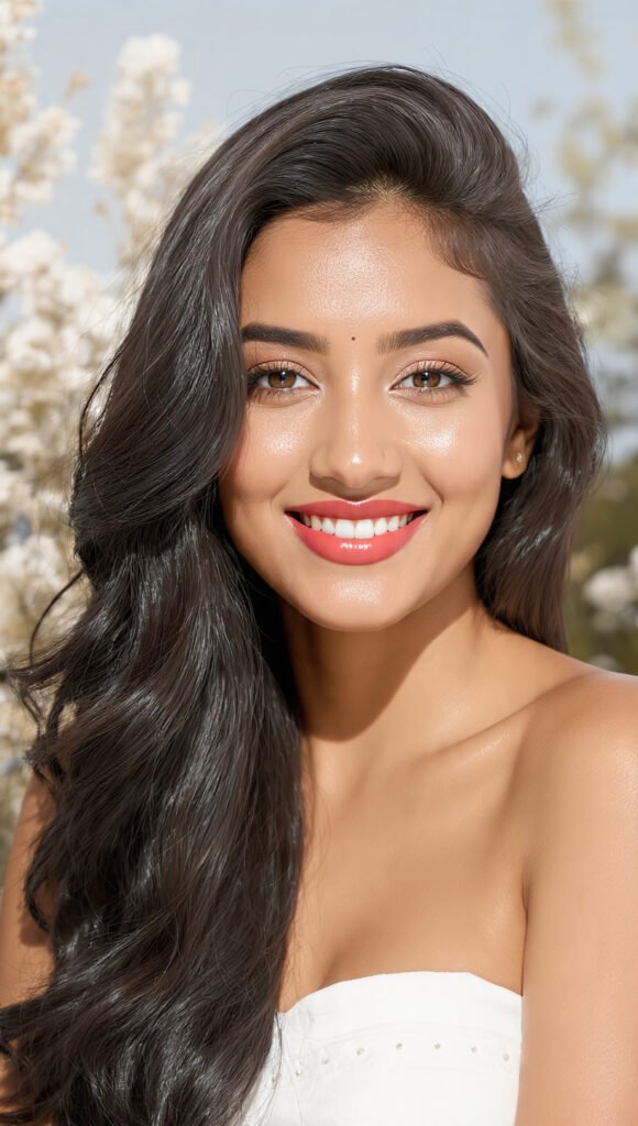 How to stop oily scalp in summer - woman with clean shiny hair
