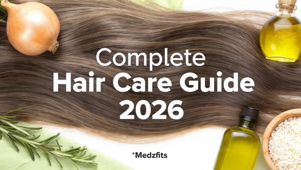 complete hair care guide 2026 healthy hair natural treatment medzfits