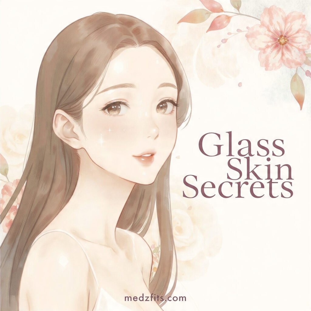 korean glass skin secrets skincare routine - medzfits.com