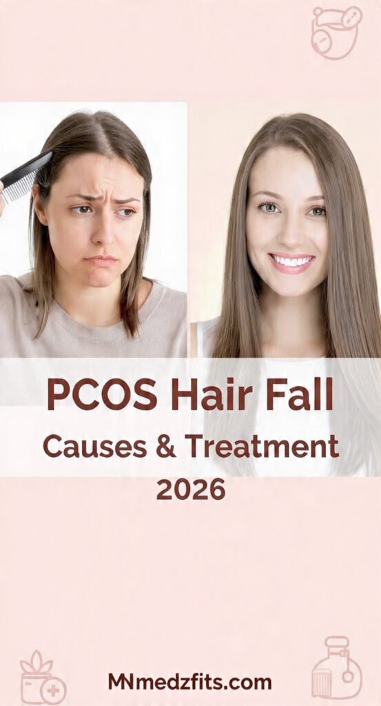 PCOS hair fall causes and treatment guide for women