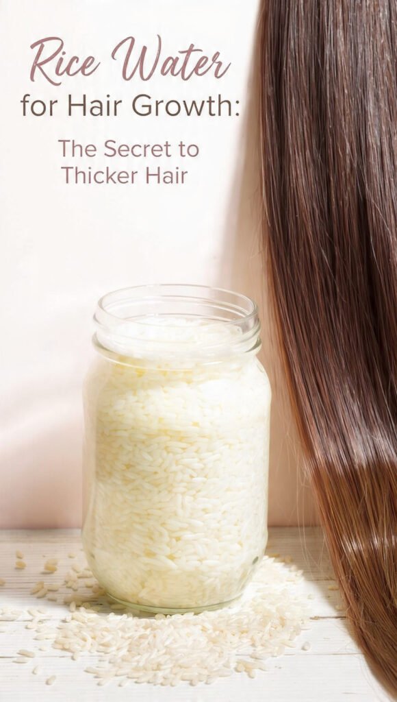 rice water for hair growth banner 2026